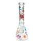 Mello Kitty Flowers Beaker Bong 25cm - The Bong Baron