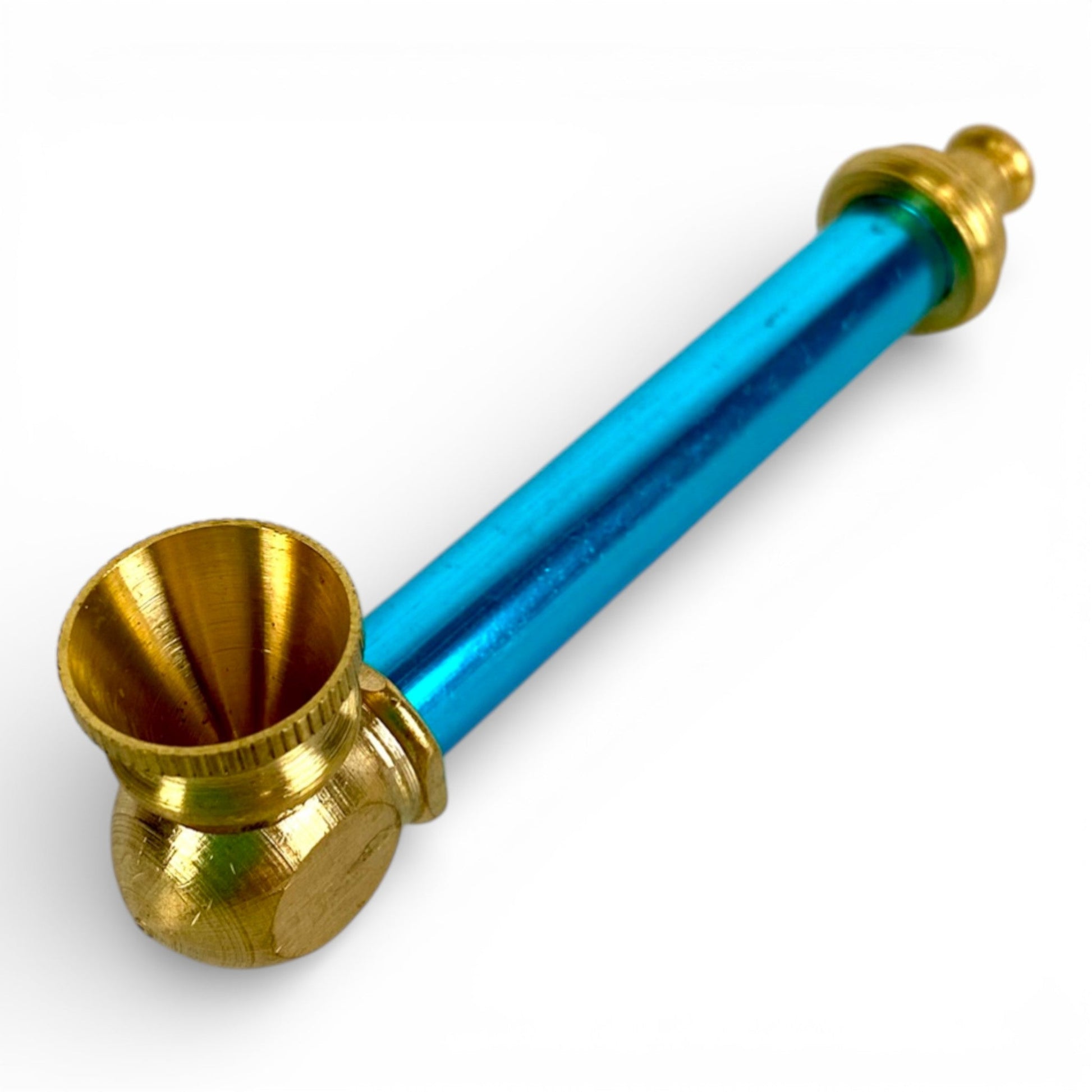 Metal Hash Pipe 8cm Assorted Colours - The Bong Baron