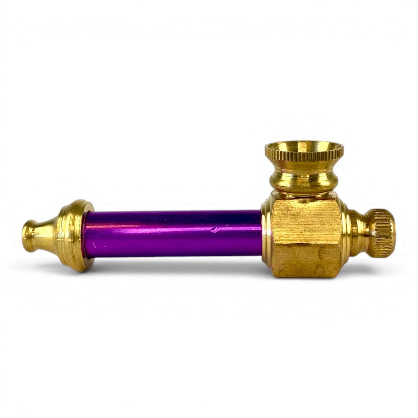 Metal Hash Pipe with Stoker 6.5cm - The Bong Baron