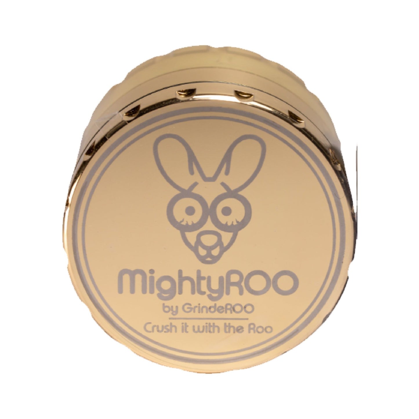 MightyROO Stainless Steel 4pc 63mm Grinder - The Bong Baron