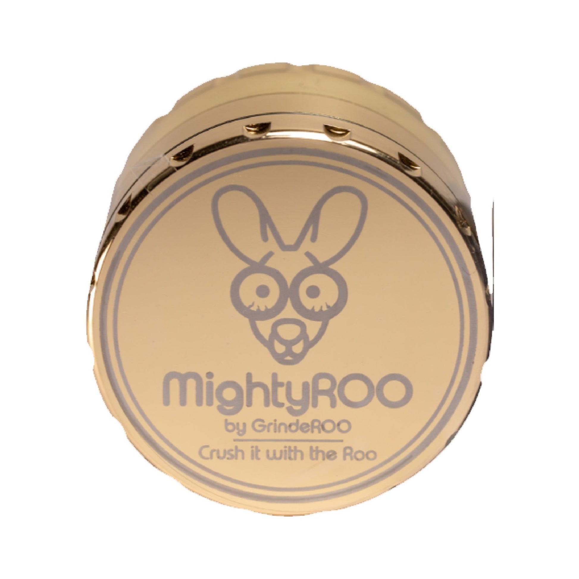 MightyROO Stainless Steel 4pc 63mm Grinder - The Bong Baron