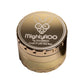 MightyROO Stainless Steel 4pc 63mm Grinder - The Bong Baron