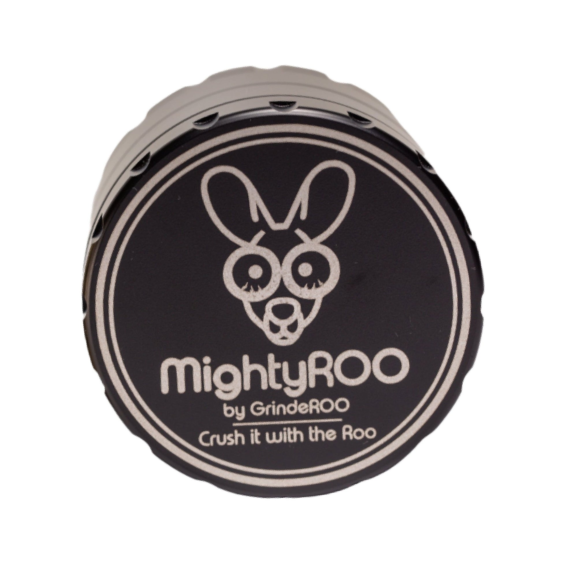 MightyROO Stainless Steel 4pc 63mm Grinder - The Bong Baron