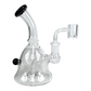 Mini Bell Bong and Dab Rig 15cm – Black - The Bong Baron