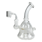 Mini Bell Bong and Dab Rig 15cm Clear - The Bong Baron