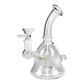 Mini Bell Bong and Dab Rig 15cm Clear - The Bong Baron