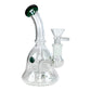 Mini Bell Bong and Dab Rig 15cm Green - The Bong Baron