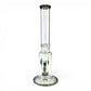 Monster Perc Straight Tube Bong 35cm Ash Green - The Bong Baron
