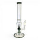 Monster Perc Straight Tube Bong 35cm Ash Green - The Bong Baron