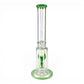 Monster Perc Straight Tube Bong 35cm Green - The Bong Baron