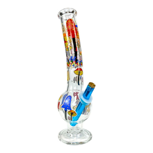 Mushroom Bubble Bong 30cm - The Bong Baron