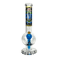 MWP Alien Abduction Bongfire Glass Bottom Bonza Bong 28cm - The Bong Baron