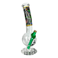 MWP Alien Bongfire Glass Bottom Bonza Bong 28cm - The Bong Baron
