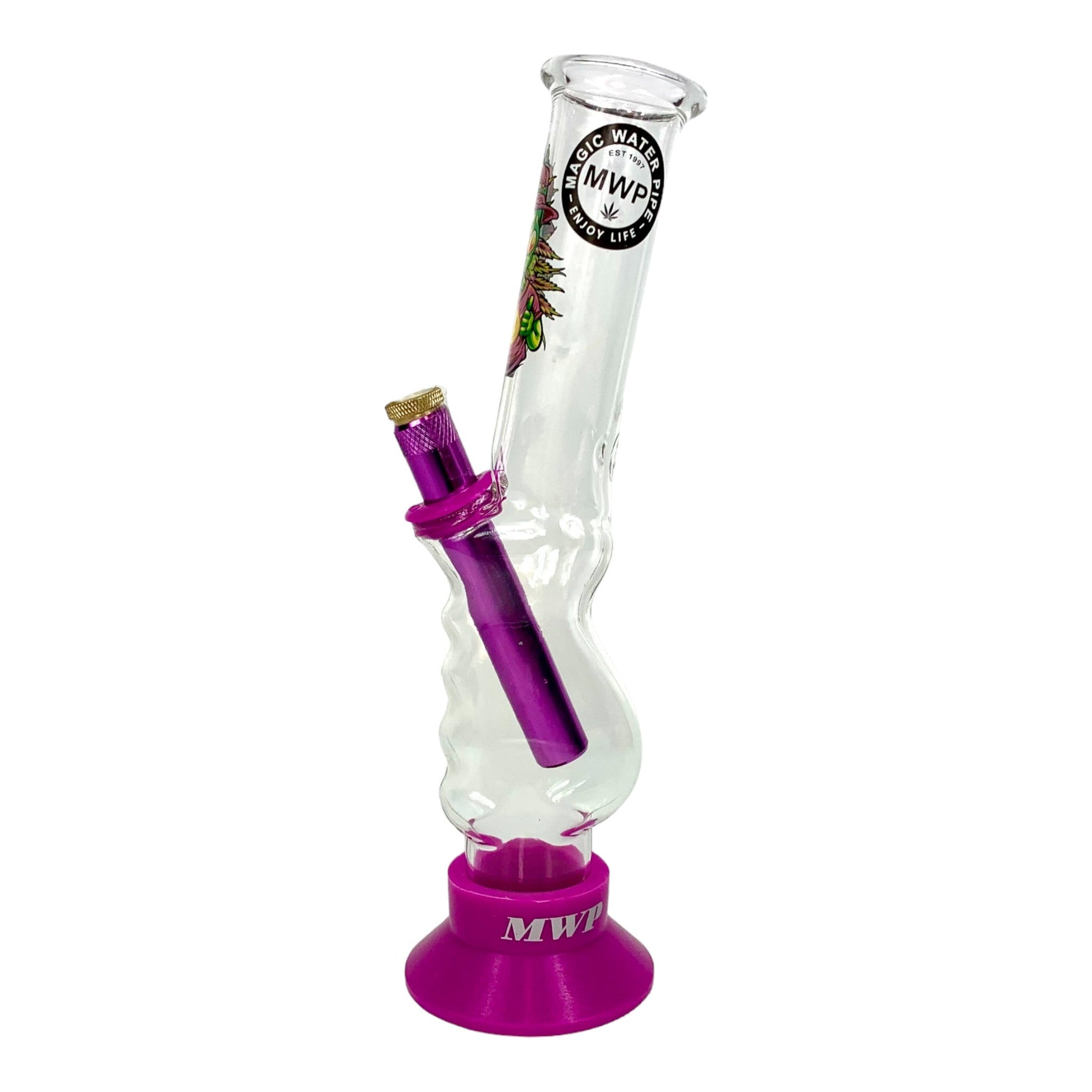 MWP Alien Glass Gripper Bong 25cm | The Bong Baron MWP Alien Glass Gripper Bong 25cm | The Bong Baron