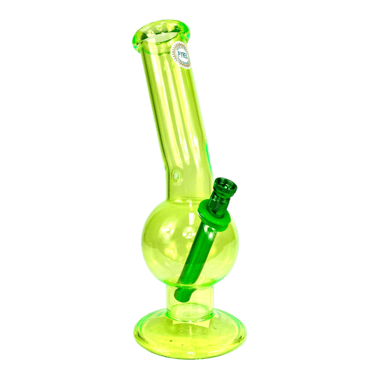 MWP Fluorescent Green Bonza Boing 28cm - The Bong Baron