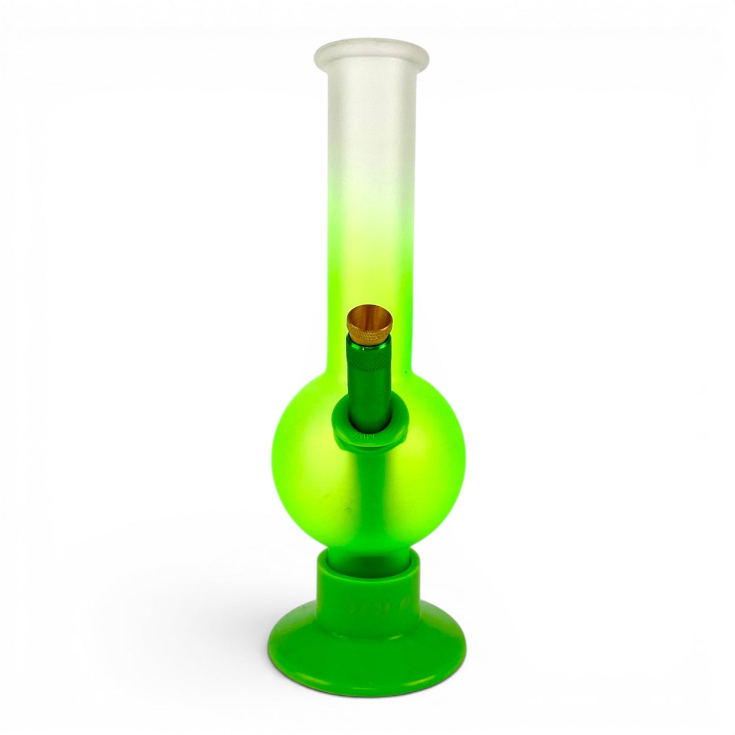 MWP Green Colour Fade Bong 25cm - The Bong Baron