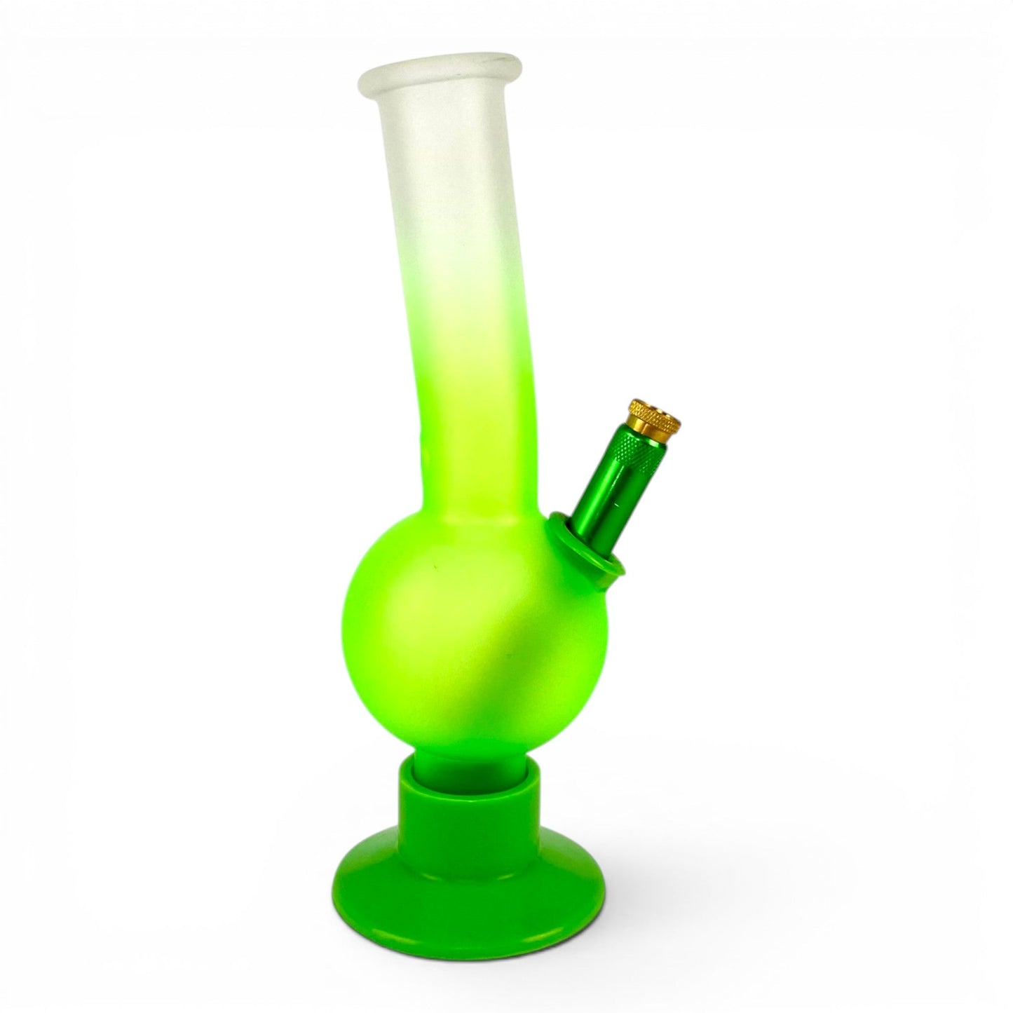 MWP Green Colour Fade Bong 25cm - The Bong Baron