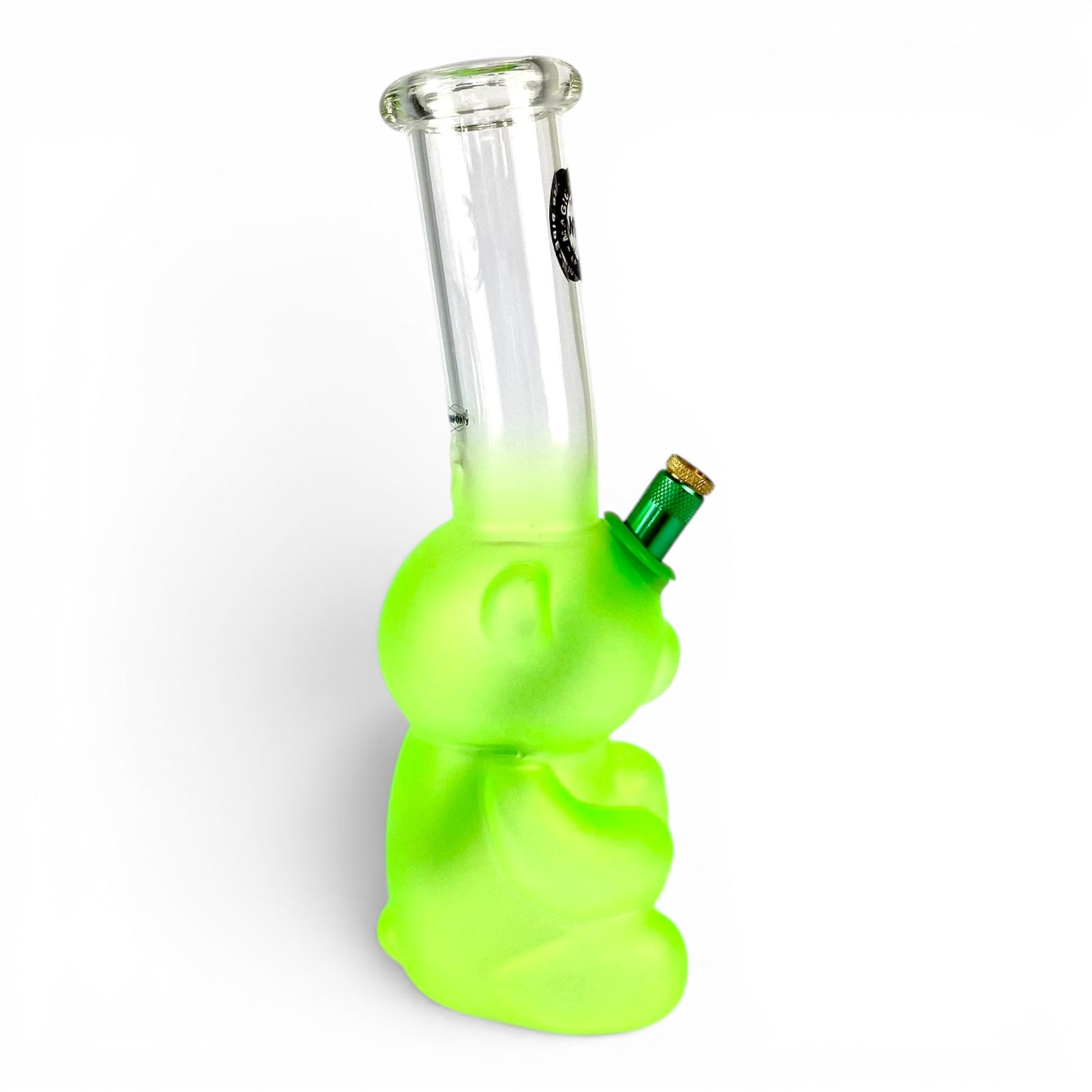 MWP Green Gummy Bear Bong 27cm - The Bong Baron