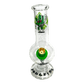 MWP In Weed We Trust Bongfire Glass Bottom Bonza Bong 20cm - The Bong Baron