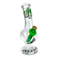 MWP In Weed We Trust Bongfire Glass Bottom Bonza Bong 20cm - The Bong Baron