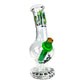 MWP In Weed We Trust Bongfire Glass Bottom Bonza Bong 20cm - The Bong Baron