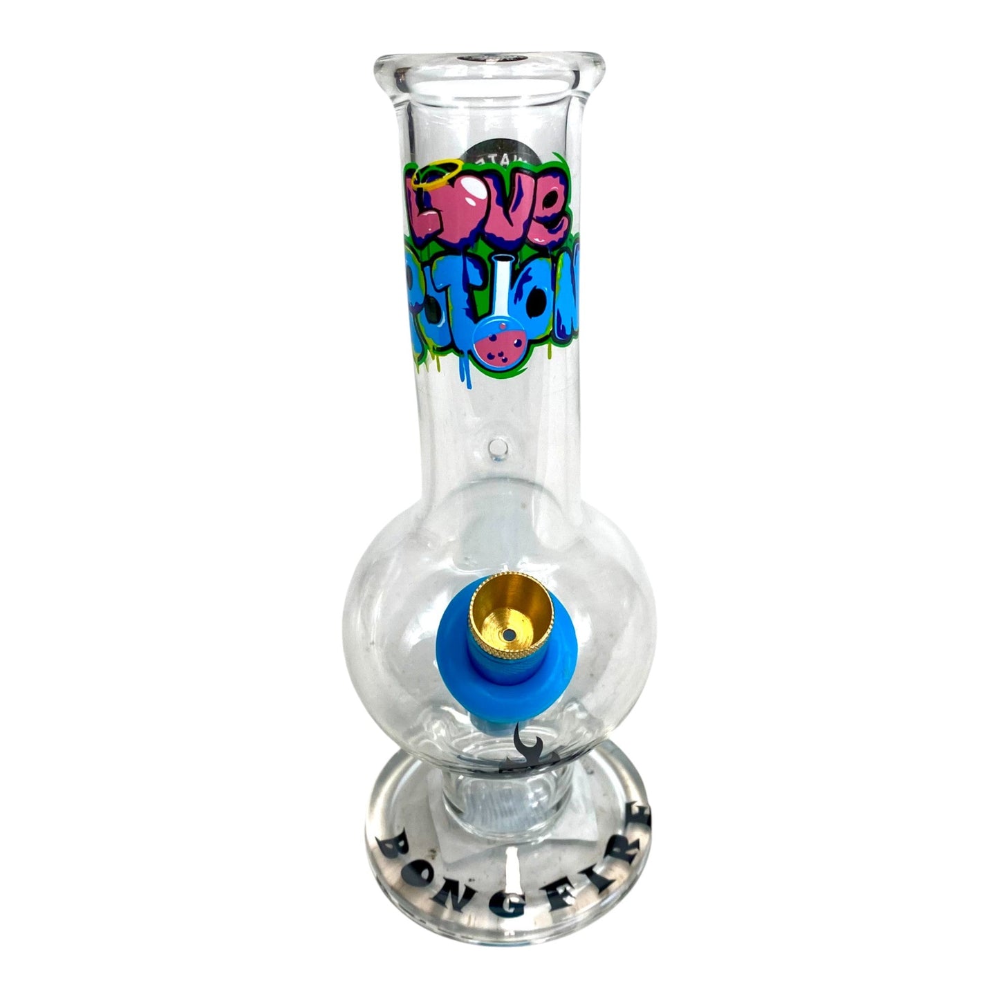 MWP Love Potion Bongfire Glass Bonza Bong 20cm - The Bong Baron