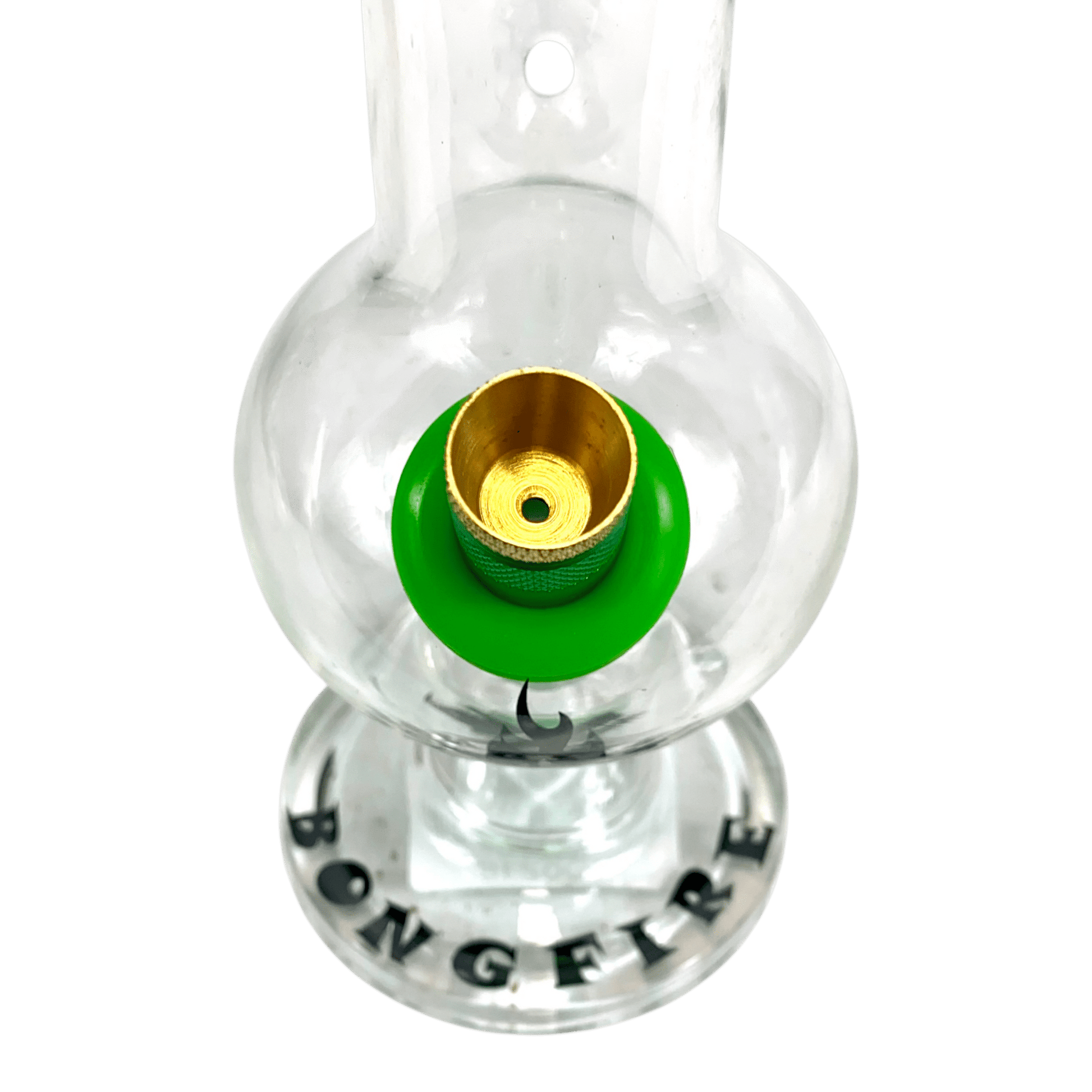 MWP Peace Bongfire Glass Bottom Bonza Bong 20cm - The Bong Baron