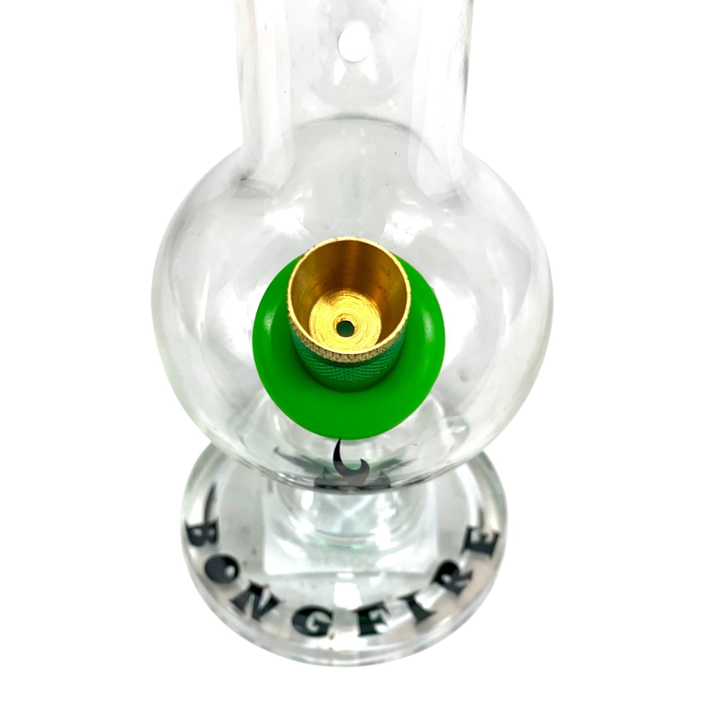 MWP Peace Bongfire Glass Bottom Bonza Bong 20cm - The Bong Baron