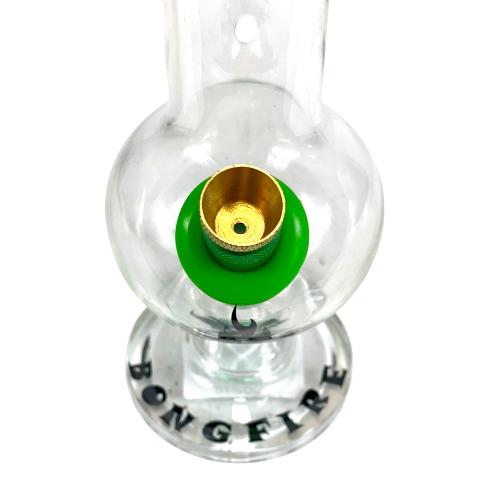 MWP Peace Bongfire Glass Bottom Bonza Bong 20cm - The Bong Baron