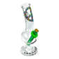 MWP Peace Bongfire Glass Bottom Bonza Bong 20cm - The Bong Baron