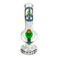 MWP Peace Bongfire Glass Bottom Bonza Bong 20cm - The Bong Baron
