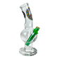 MWP Peace Bongfire Glass Bottom Bonza Bong 20cm - The Bong Baron