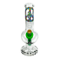 MWP Peace Bongfire Glass Bottom Bonza Bong 20cm - The Bong Baron
