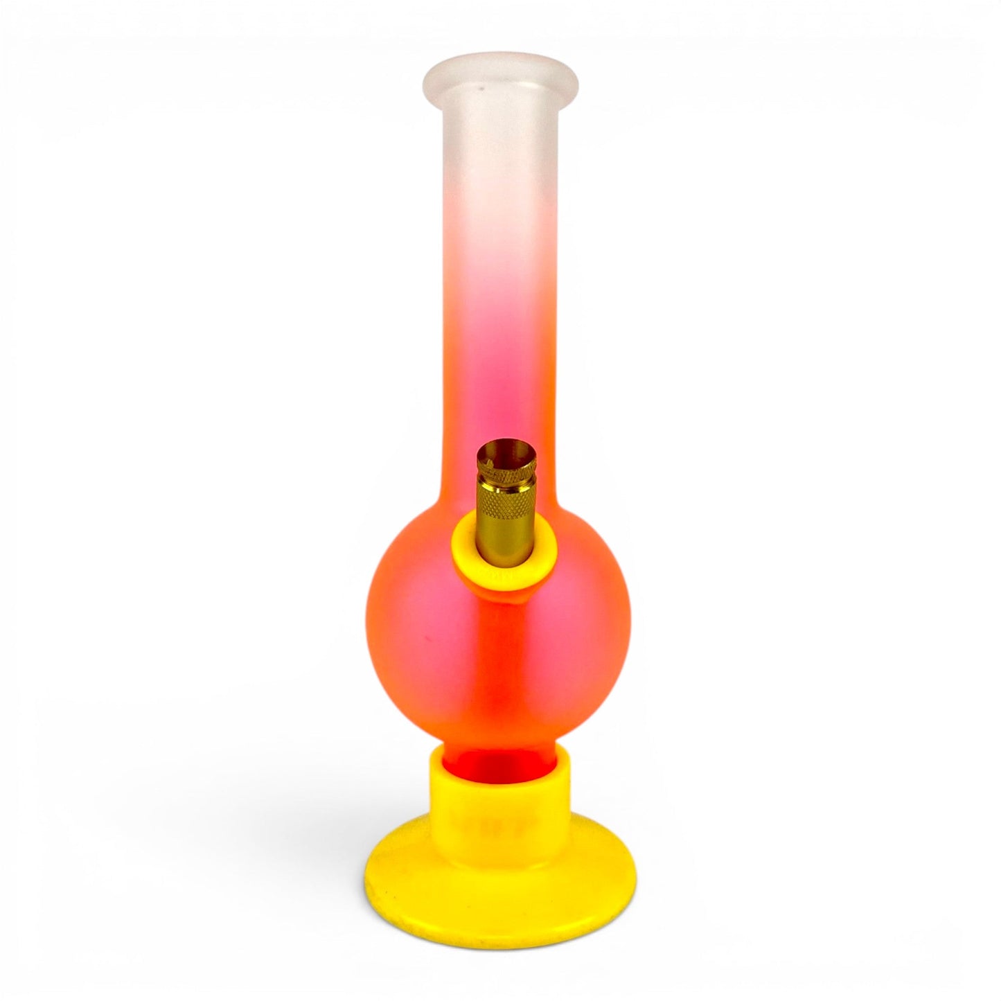 MWP Peach Colour Fade Bong 25cm - The Bong Baron