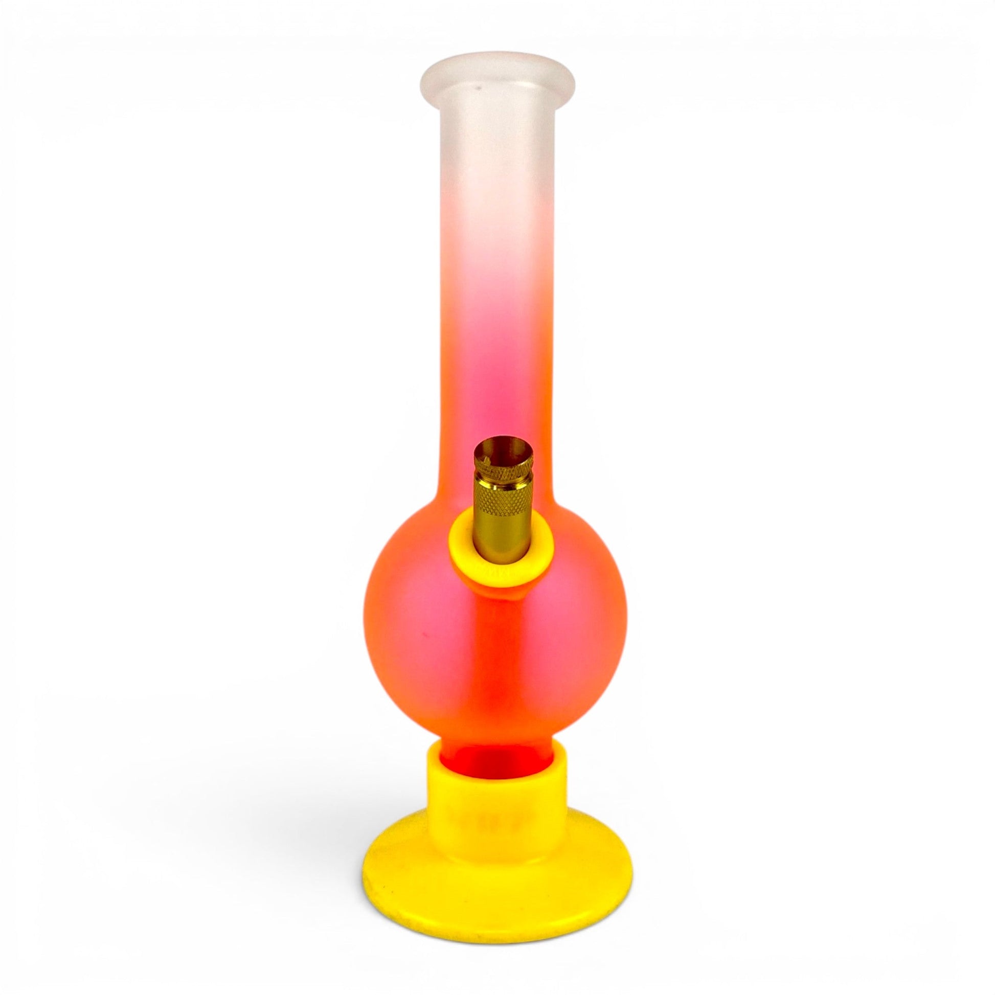 MWP Peach Colour Fade Bong 25cm - The Bong Baron