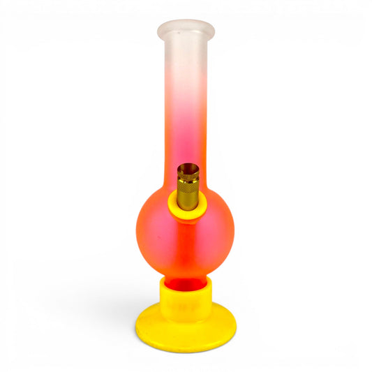 MWP Peach Colour Fade Bong 25cm - The Bong Baron