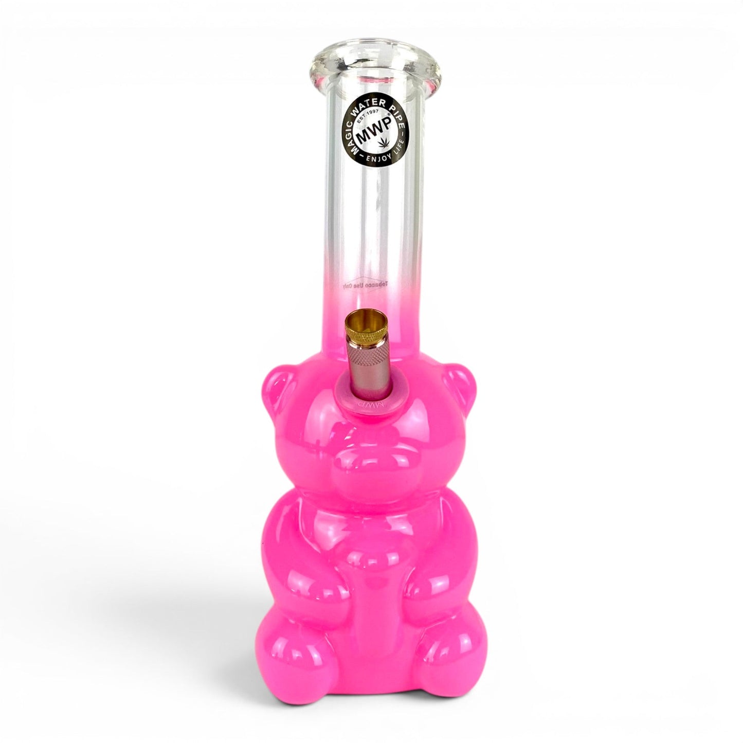 MWP Pink Gummy Bear Bong 27cm - The Bong Baron