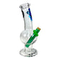 MWP Purple Man Bongfire Glass Bottom Bonza Bong 20cm - The Bong Baron