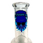 MWP Purple Man Bongfire Glass Bottom Bonza Bong 20cm - The Bong Baron