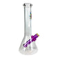MWP Rainbow Leaf Bonza Beaker Bong 20cm - The Bong Baron