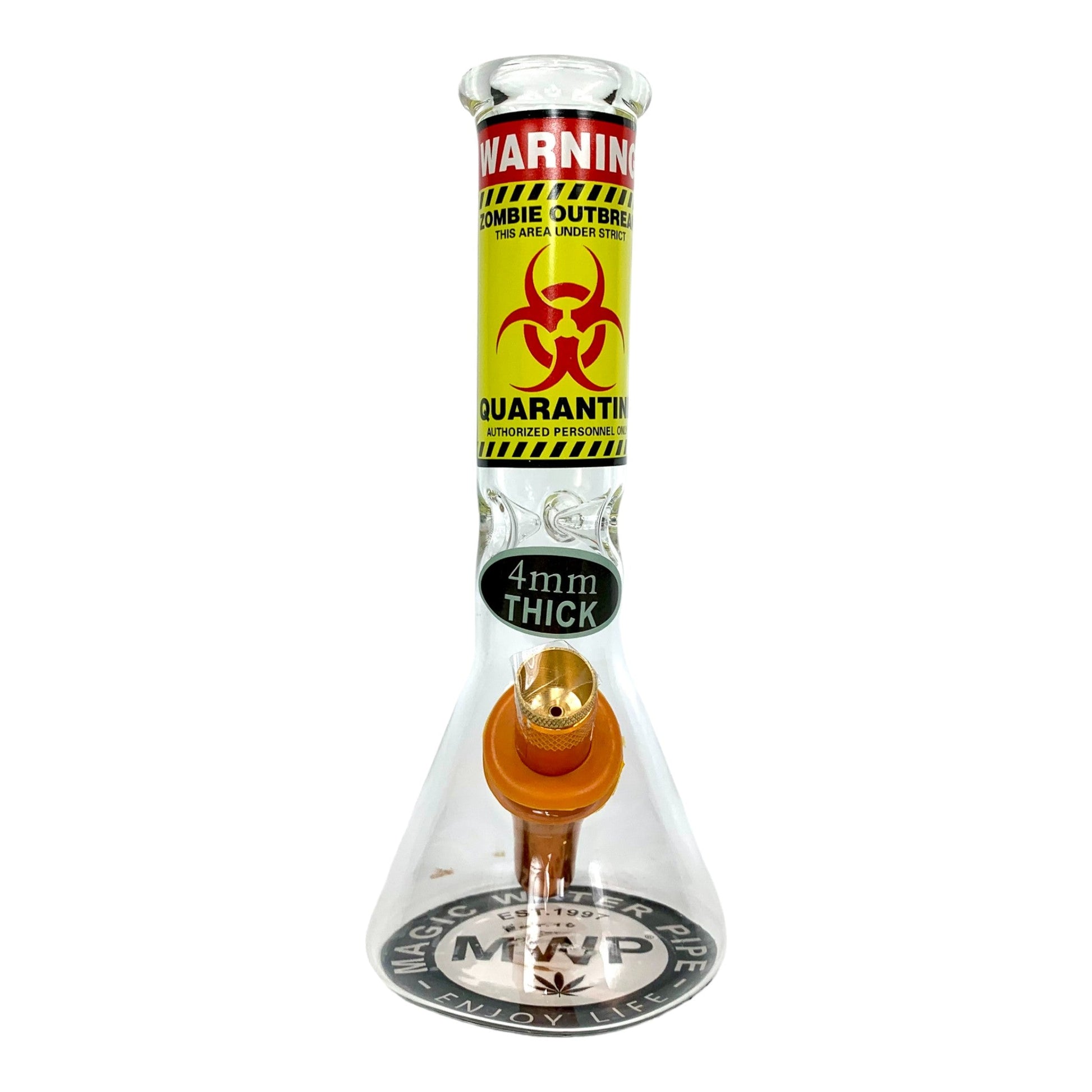 MWP Zombie Outbreak beaker Bong 20cm - The Bong Baron
