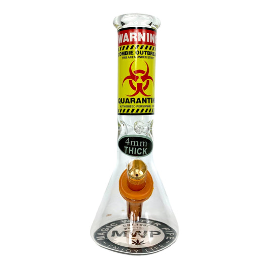 MWP Zombie Outbreak beaker Bong 20cm - The Bong Baron