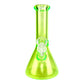 Neon Green Glass Beaker Bong 20cm - The Bong Baron