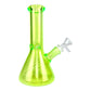Neon Green Glass Beaker Bong 20cm - The Bong Baron
