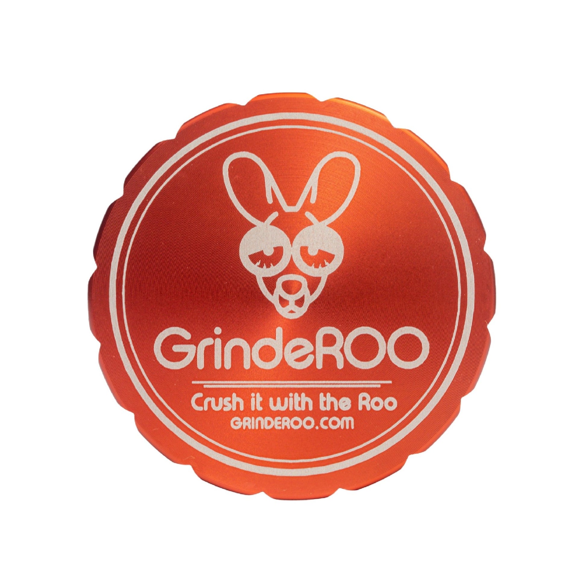OG GrindeROO Premium 4pc 63mm Metal Herb Grinder - The Bong Baron