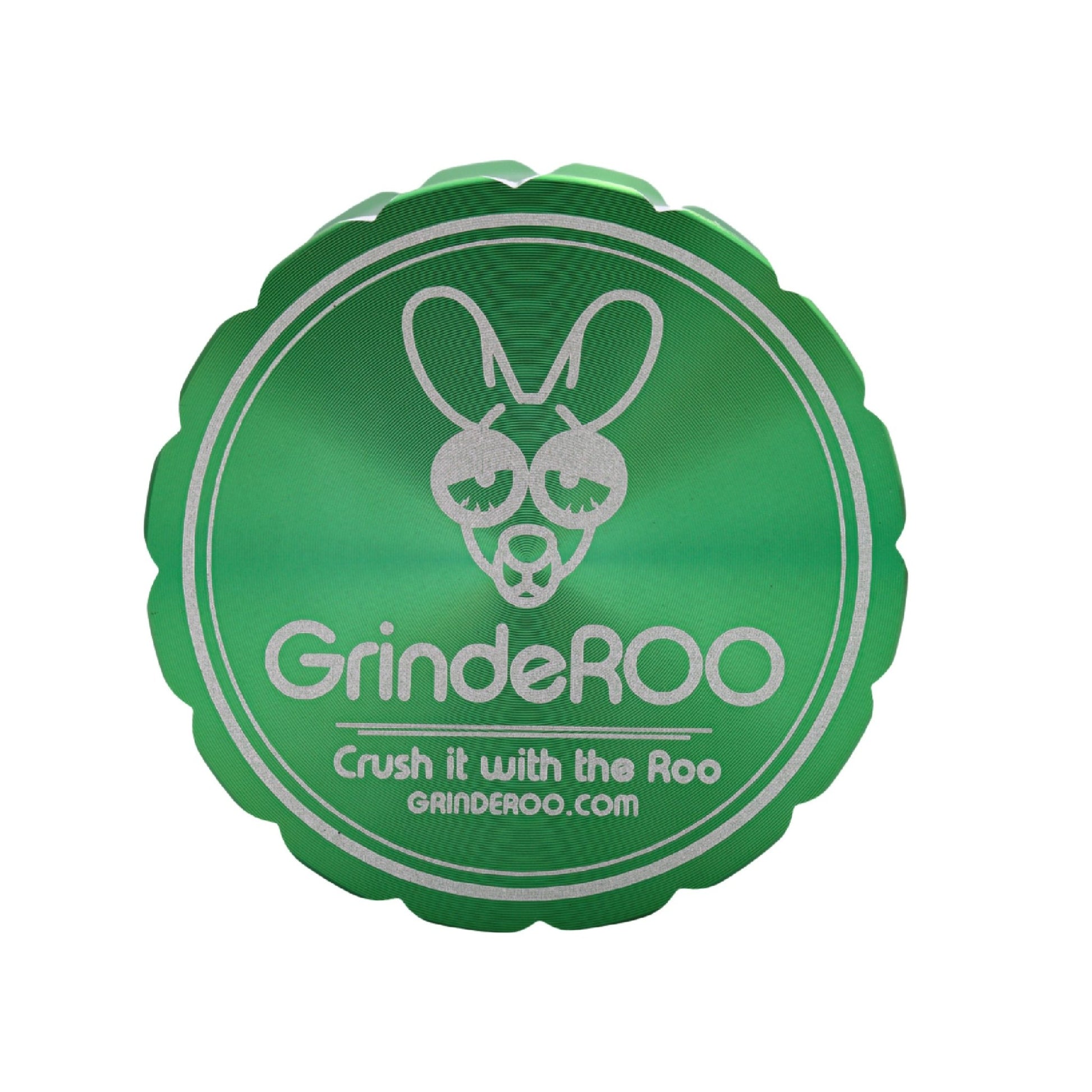 OG GrindeROO Premium 4pc 63mm Metal Herb Grinder - The Bong Baron