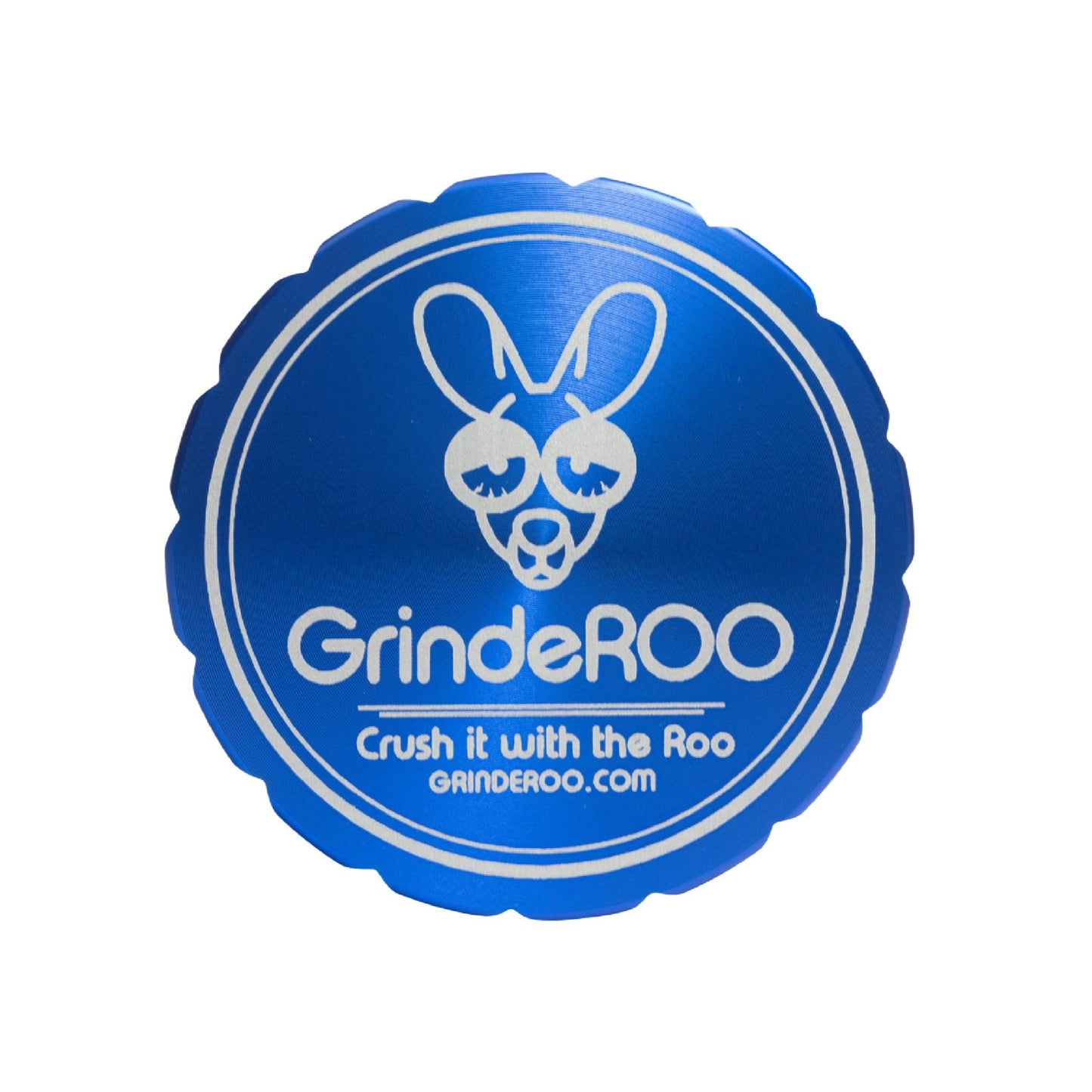 OG GrindeROO Premium 4pc 63mm Metal Herb Grinder - The Bong Baron