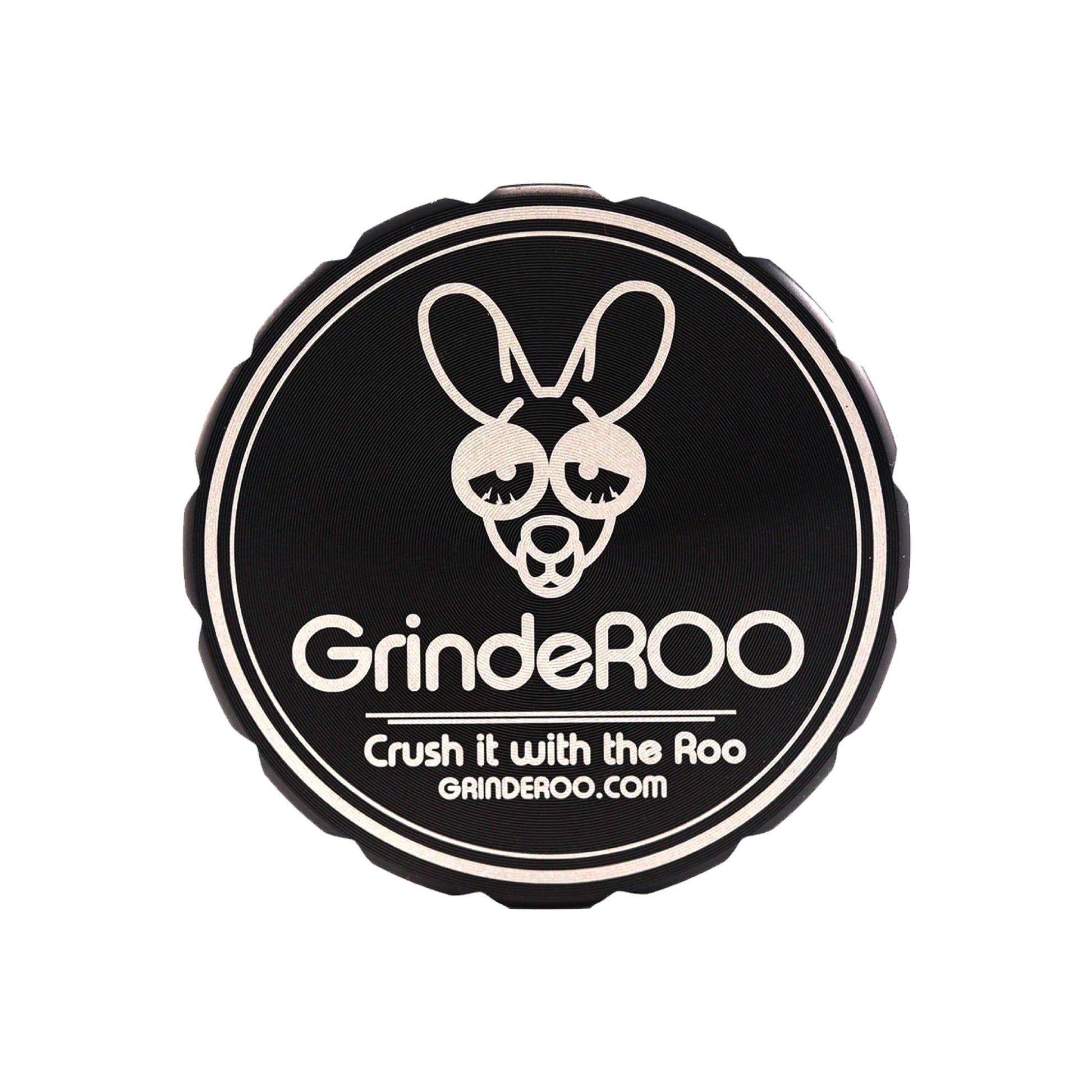 OG GrindeROO Premium 4pc 63mm Metal Herb Grinder - The Bong Baron