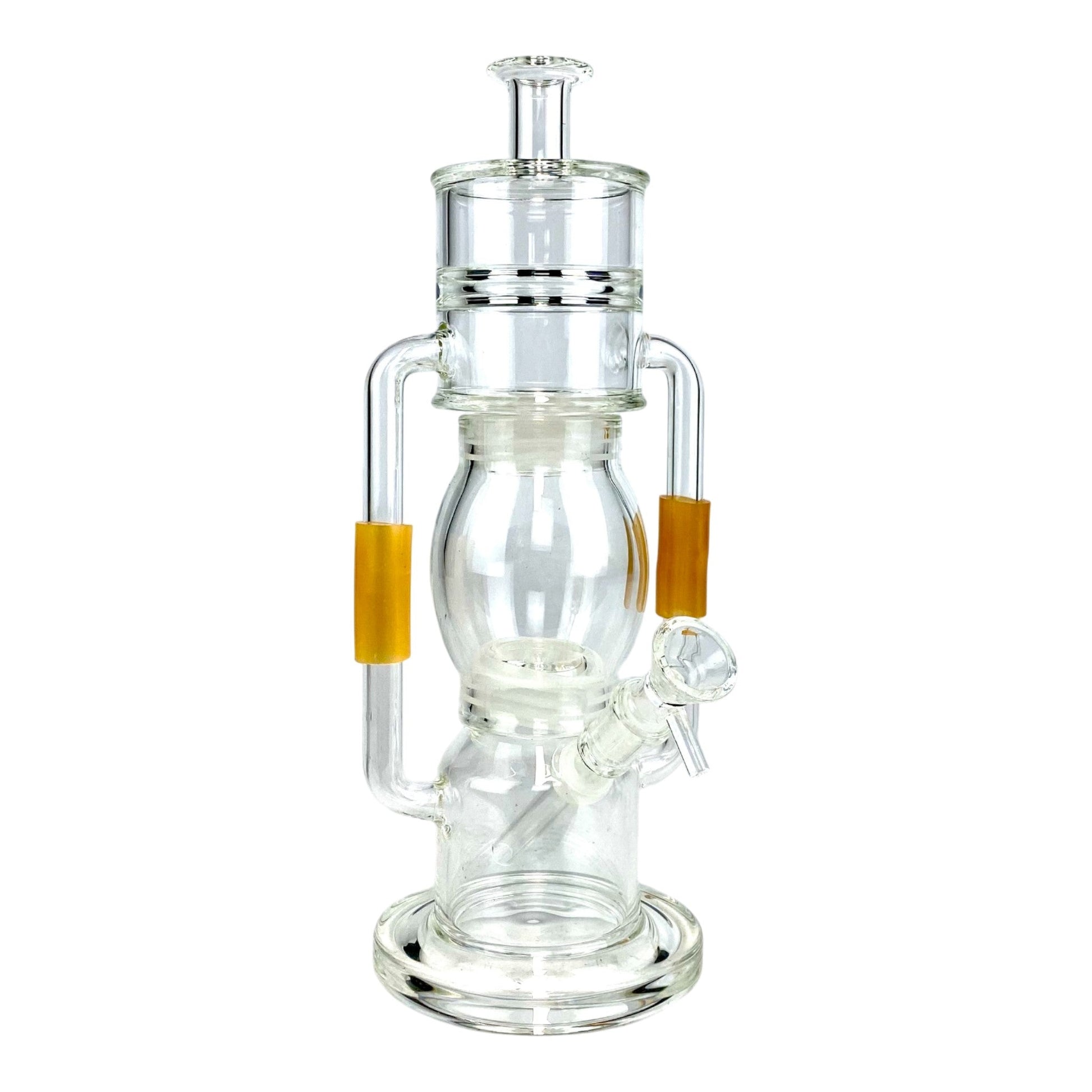 Oil Lamp Glass Bong 29cm - The Bong Baron