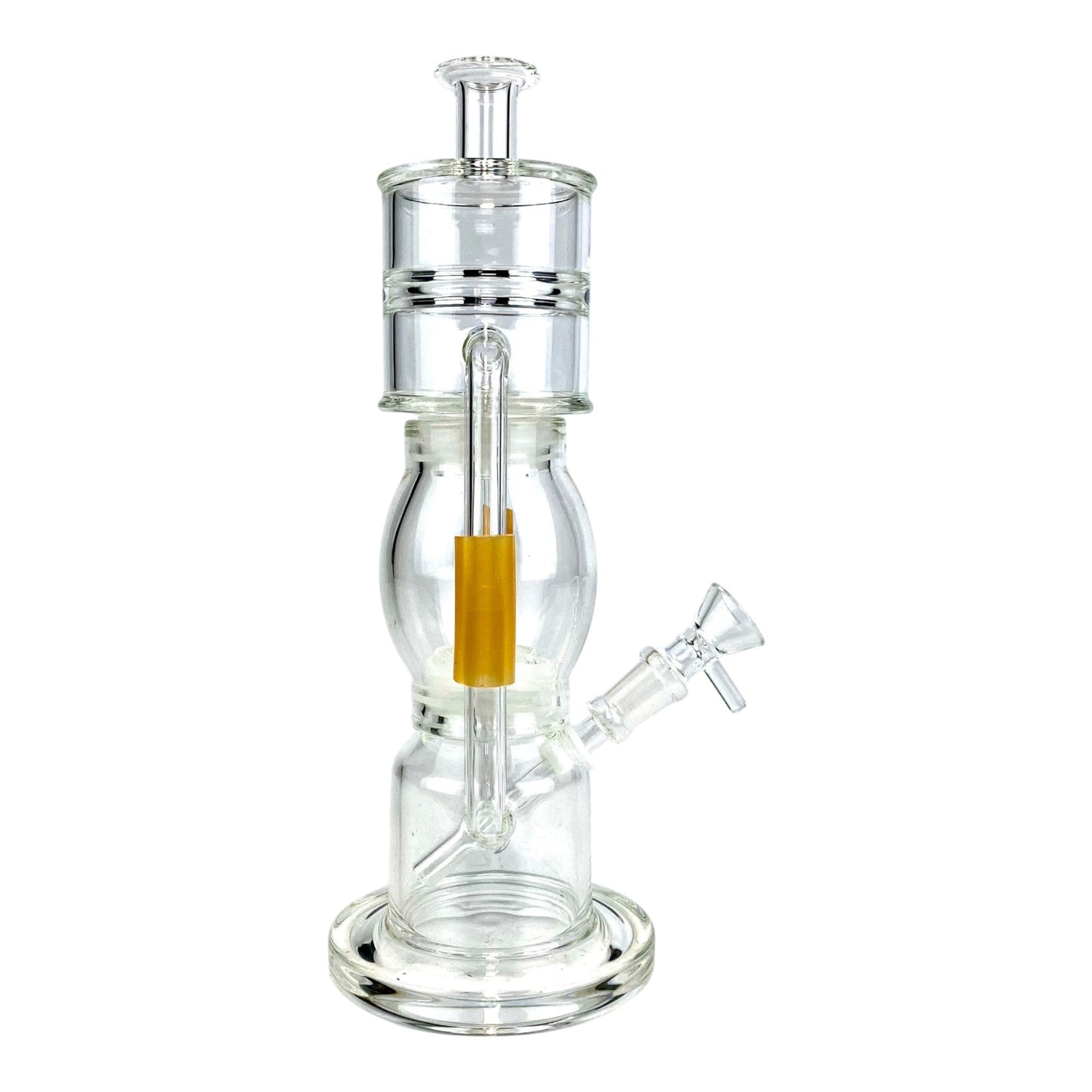 Oil Lamp Glass Bong 29cm - The Bong Baron